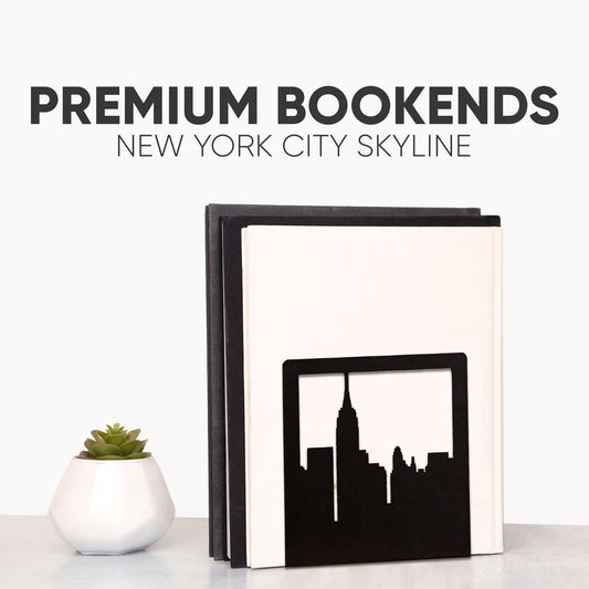 New York City skyline bookend – decorative home office accessory