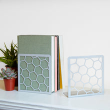 Load image into Gallery viewer, Honeycomb Geometric Bookends
