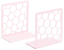 Load image into Gallery viewer, Honeycomb Geometric Bookends

